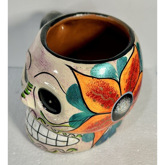 Sugar Skull Day Of The Dead Dia de los Muertos Coffee Mug - Picture 1 of 5